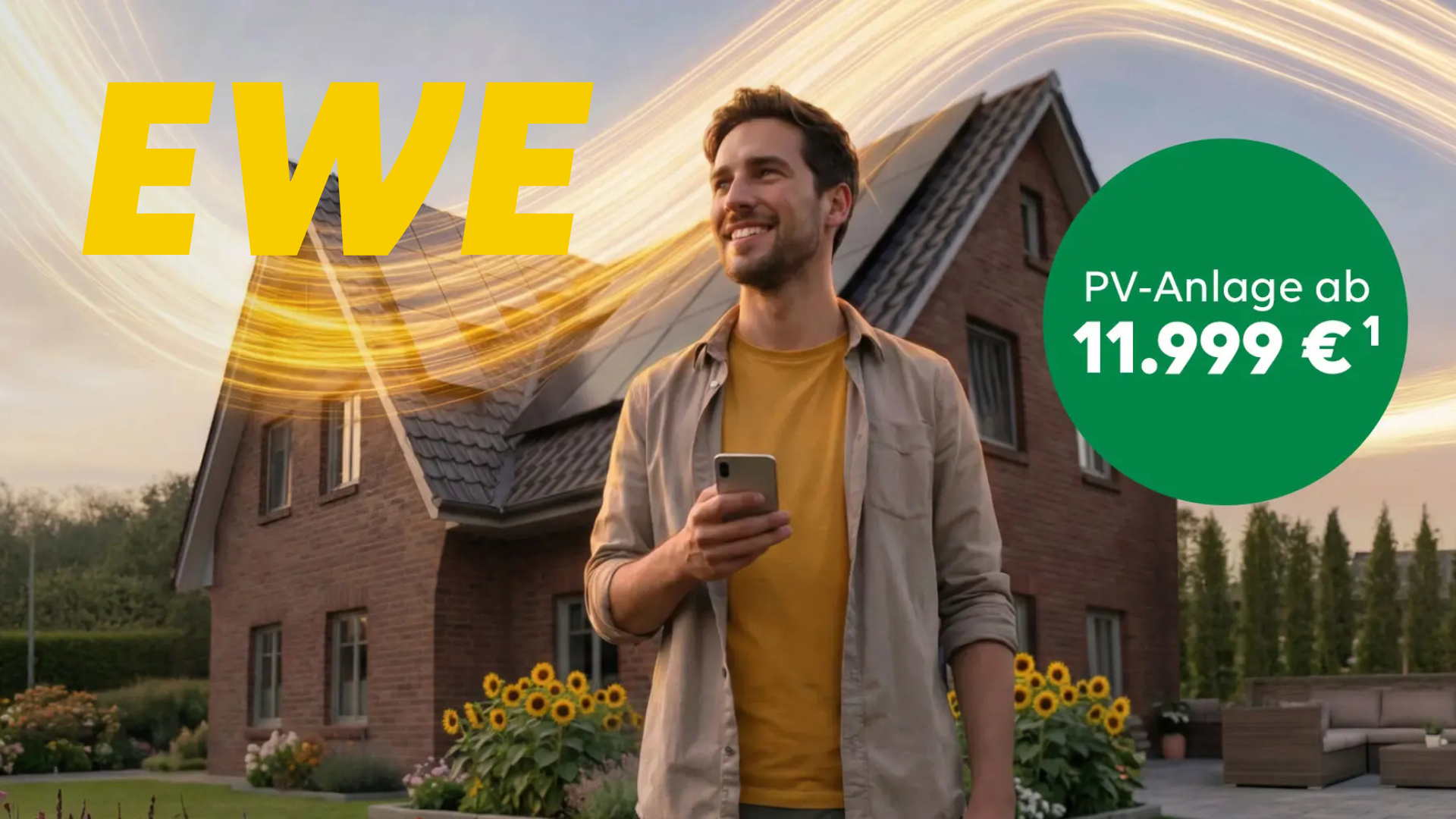 EWE · PV-Anlage ab 11.999 €